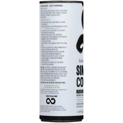 Schwarzkopf Simply Color Hair Color 3.0 Darkest Brown 5.7 fl oz - Imperfect Box - Image 10