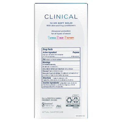 Secret Clinical Active Fresh 2.6oz - Imperfect Box - Image 2