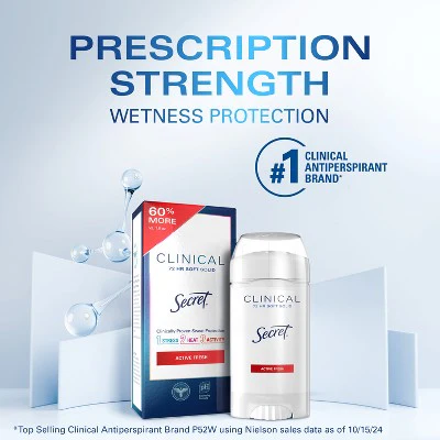 Secret Clinical Active Fresh 2.6oz - Imperfect Box - Image 8