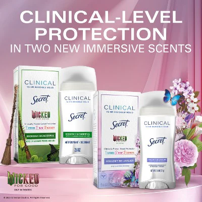 Secret Clinical Strength 72-Hour Protection 2.6oz - Imperfect Box - Image 10