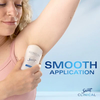Secret Clinical Strength Solid Antiperspirant & Deodorant 2.6oz - Imperfect Box - Image 7