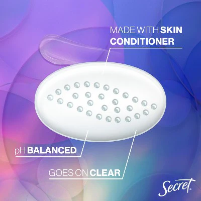 Secret Fresh Clear Gel Antiperspirant & Deodorant Coconut Scent 2.6oz - New - Image 4