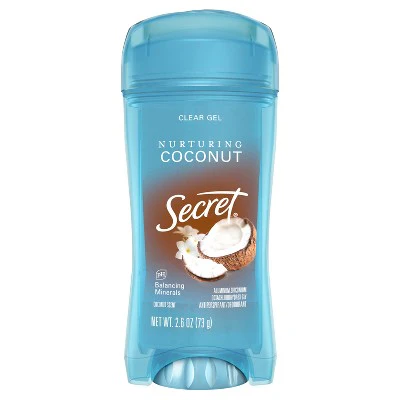 Secret Fresh Clear Gel Antiperspirant & Deodorant Coconut Scent 2.6oz - New - Image 9