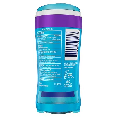 Secret Fresh Clear Gel Deodorant Relaxing Lavender 2.6oz/2pk - Imperfect Box - Image 9