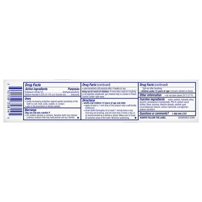 Sensodyne Clinical White Stain Protector Toothpaste 3.4oz/3pk - New - Image 2