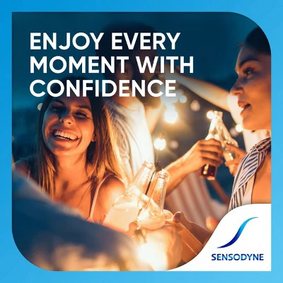 Sensodyne Extra Whitening Toothpaste 2pk - Imperfect Box - Image 6