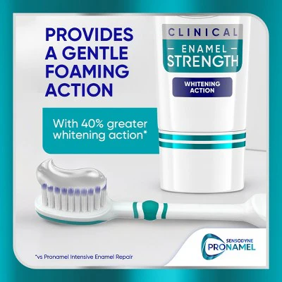 Sensodyne Pronamel Clinical Enamel Strengthening and Whitening Action Toothpaste 3.4oz/3pk - New - Image 6