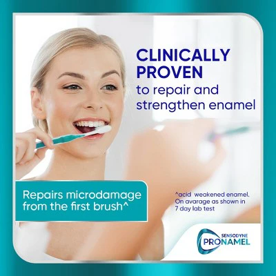 Sensodyne Pronamel Clinical Enamel Strengthening and Whitening Action Toothpaste 3.4oz/3pk - New - Image 8