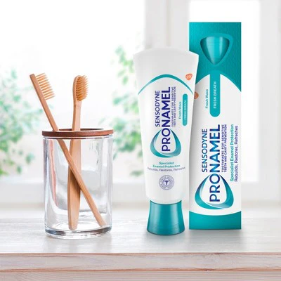 Sensodyne Pronamel Fresh Breath Toothpaste Fresh Wave 2pk /4oz - Imperfect Box - Image 2