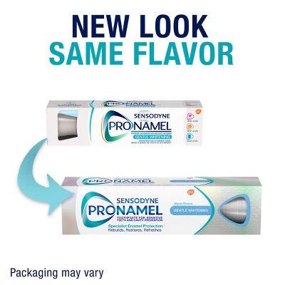 Sensodyne ProNamel Gentle Whitening Toothpaste 4oz/2pk - Imperfect Box - Image 8