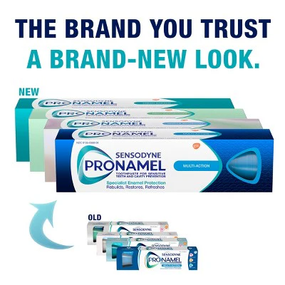 Sensodyne ProNamel Gentle Whitening Toothpaste 4oz/2pk - Imperfect Box - Image 9