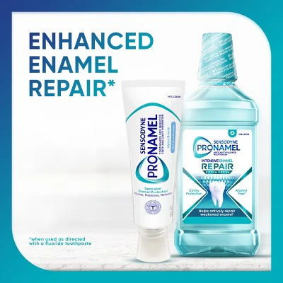 Sensodyne ProNamel Gentle Whitening Toothpaste for Sensitive Teeth 4oz/3pk - New - Image 9