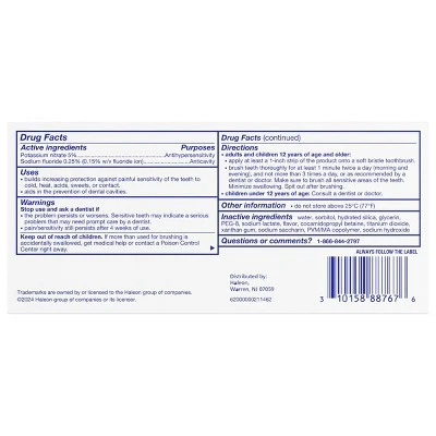 Sensodyne Pronamel Intensive Enamel Repair Toothpaste Extra Fresh 3.4 oz/2pk - Imperfect Box - Image 12