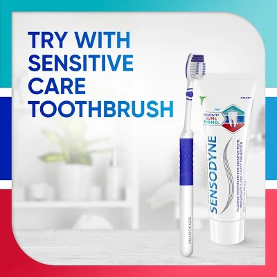 Sensodyne Sensitivity Gum and Enamel Mint Toothpaste 2.3oz//2pk - Imperfect box - Image 11