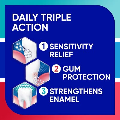 Sensodyne Sensitivity Gum and Enamel Mint Toothpaste 2.3oz//2pk - Imperfect box - Image 4