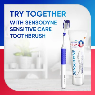 Sensodyne Sensitivity Gum and Enamel Mint Toothpaste 2.3oz/3pk - Imperfect Box - Image 11