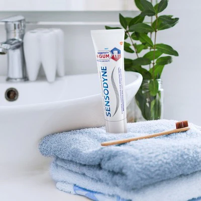 Sensodyne Sensitivity Gum and Enamel Mint Toothpaste 2.3oz/3pk - Imperfect Box - Image 12