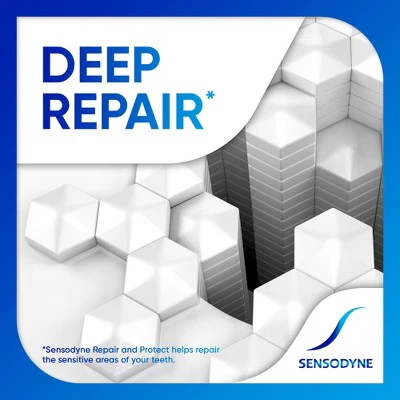 Sensodyne Whitening Repair and Protect 2pk Toothpaste - Imperfect Box - Image 6
