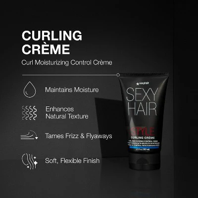 Sexy Hair Curly Sexy Curling Creme 5.1 fl oz - New - Image 3