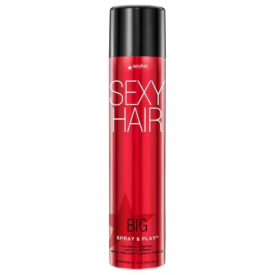 Sexy Hair Spray and Play Hairspray 10oz - Imperfect Container