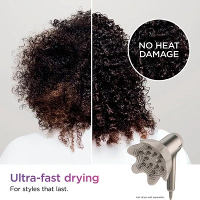 Shark IQ Curl Defining Diffuser Attachment for Hyper Air Hair Dryer - Imperfect Box - Image 3