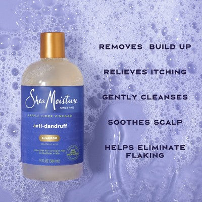 SheaMoisture Apple Cider Vinegar Anti-Dandruff Salicylic Acid Shampoo 13 fl oz - New - Image 3