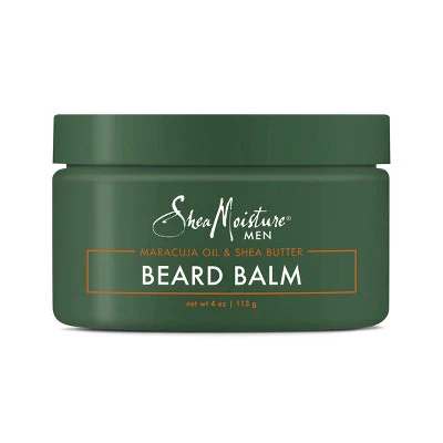 SheaMoisture Men Beard Balm Maracuja Oil & Shea Butter 4oz - Imperfect Container
