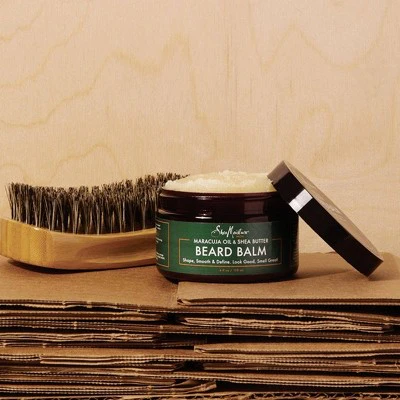 SheaMoisture Men Beard Balm Maracuja Oil & Shea Butter 4oz - Imperfect Container - Image 10