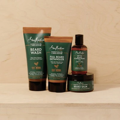 SheaMoisture Men Beard Balm Maracuja Oil & Shea Butter 4oz - Imperfect Container - Image 12
