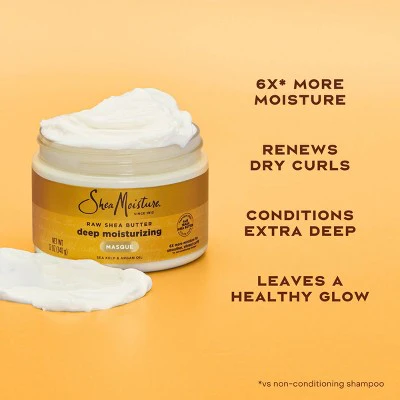 SheaMoisture Raw Shea Butter Moisturizing Hair Mask 11.5oz - New - Image 5