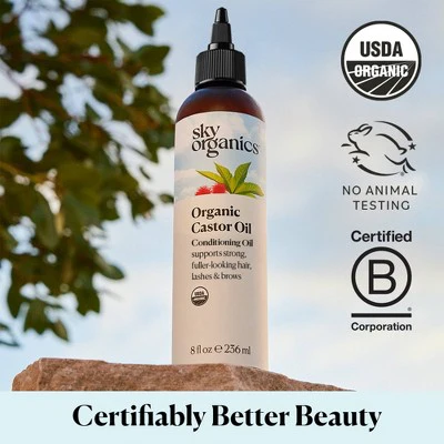 Sky Organics Castor Oil 8 fl oz - New - Image 5