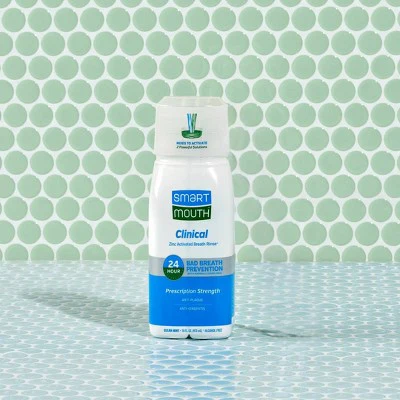 SmartMouth Advanced Clinical Formula Fresh Mint Activated Mouthwash 16 fl oz - New - Image 2