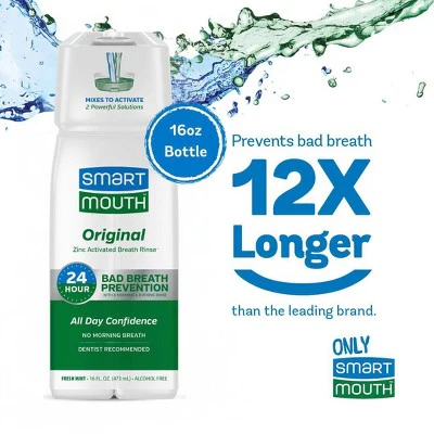 SmartMouth Original Mouth Wash 16 fl oz - Imperfect Container - Image 3