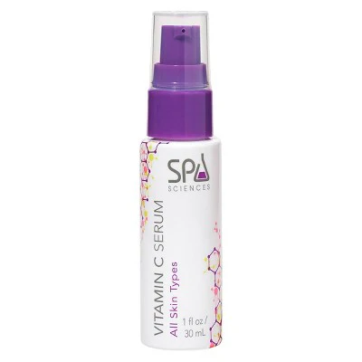 Spa Sciences Vitamin C Serum Brightening Facial Serum 1 fl oz - New