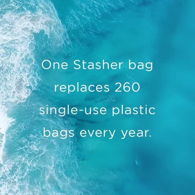 Stasher Reusable Silicone Travel Accessories Bag Set - 2pk - Image 10
