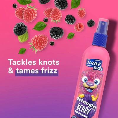 Suave Kids Detangler Spray Berry Awesome 10 fl oz - New - Image 3
