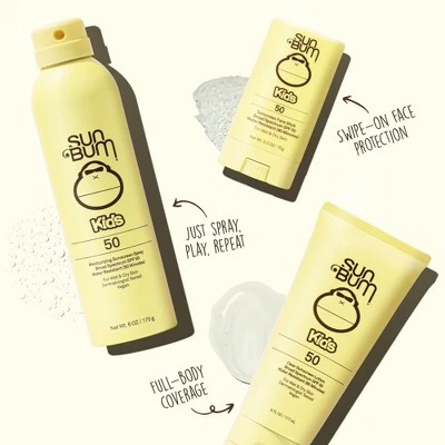Sun Bum Kids Clear Sunscreen Face Stick SPF 50 0.53oz - Imperfect Box - Image 5