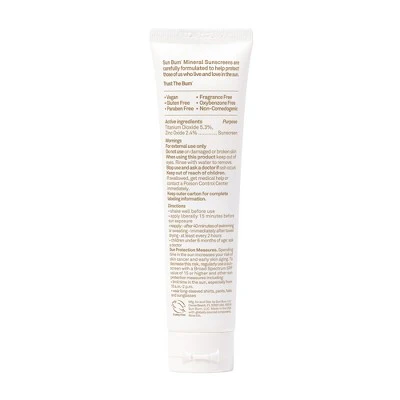 Sun Bum Mineral Face Sunscreen Lotion SPF 30 1.7 fl oz - Imperfect Box - Image 5