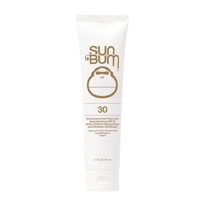 Sun Bum Mineral Face Sunscreen Lotion SPF 30 1.7 fl oz - Imperfect Box - Image 7