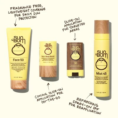 Sun Bum Sunscreen Face Lotion SPF 50 3 fl oz - Imperfect Container - Image 5