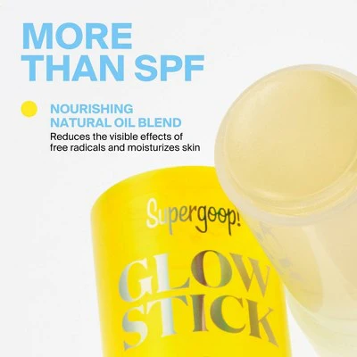Supergoop! Glow Stick Dry Oil Sunscreen for Face and Body SPF 50 0.7oz - New - Image 6