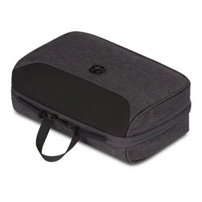 SWISSGEAR Toiletry Tech Kit Dark Gray Heather - New - Image 5