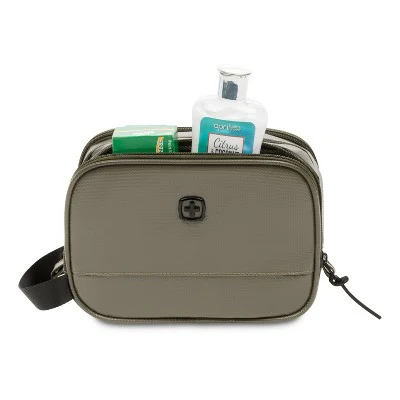 SWISSGEAR Dopp Kit Toiletry Bag Olive Green - New - Image 10