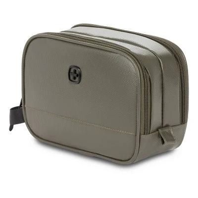SWISSGEAR Dopp Kit Toiletry Bag Olive Green - New - Image 3