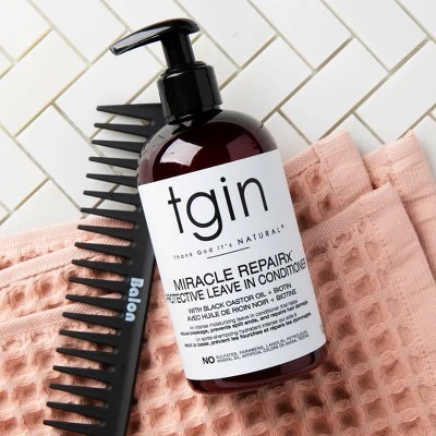 TGIN Miracle RepaiRx Protective Leave-In Conditioner 13 fl oz - New - Image 3