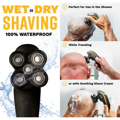 The Cut Buddy Bald Buddy Electric Cordless Head Shaver - Imperfect Box - Image 5