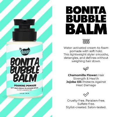 The Doux Bonita Bubble Balm Foaming Pomade 8 fl oz - Imperfect Container - Image 3