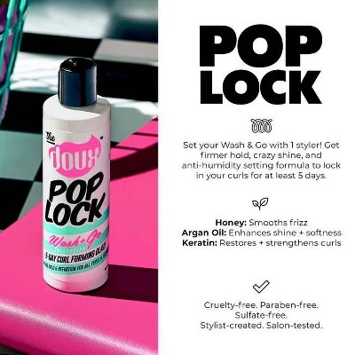 The Doux Pop Lock 5-Day Curl Forming Glaze 8 fl oz - New - Image 3