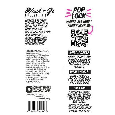 The Doux Pop Lock 5-Day Curl Forming Glaze 8 fl oz - New - Image 4