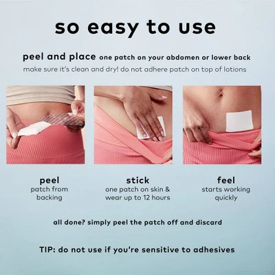 The Good Patch Cycle Plant-Based Vegan Wellness Patch 4ct. - New - Image 6